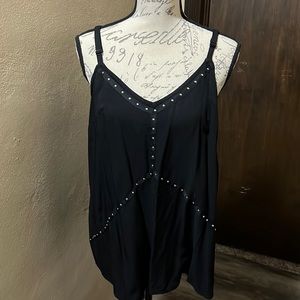 TORRID studded tank top, NWT